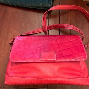 Red Gianfranco Ferre Handbag